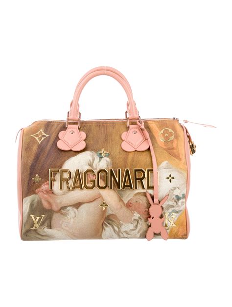 louis vuitton fragonard bag|Louis Vuitton Masters Collection Fragonard Speedy 30 .